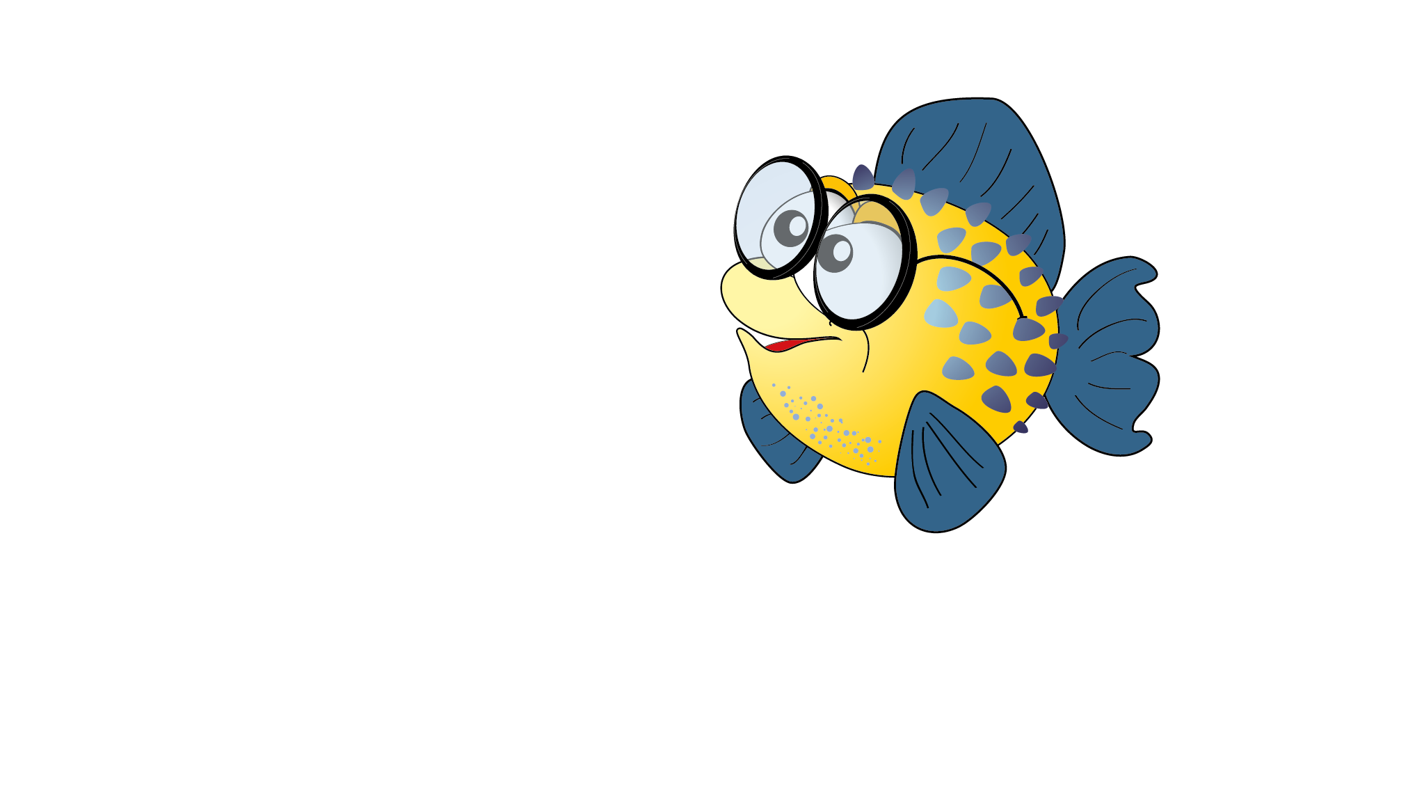 Kugelfisch e.V. Logo Negativ weiß